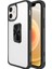 Apple iPhone 12 Kılıf Uzrm V-Bax Kapak-Siyah 2