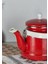 Kırmızı emaye çaydanlık ve kettle, 2L, vintage tasarım, dayanıklı ve şık kullanım 2
