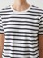 Lcw Vision Bisiklet Yaka Çizgili Kadın Tişört (S5) 3