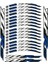 Mavi Baskı Yamaha R25 Uyumlu 1 Set Jant Şeridi 1