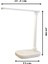 ST-7901 Şarjlı LED Masa Lambası, Dokunmatik Masaüstü Çalışma Masası Lambası 30 Smd LED 3
