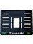 Kawasaki Uyumlu 2 Plastik (15X24 Cm) Kırılmaz Plakalık 1
