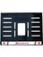 Bajaj Dominar Uyumlu 2 Plastik (15X24 Cm) Kırılmaz Plakalık 1