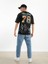 Online New York Karakter Baskılı T-Shirt Siyah 3