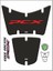 Honda Pcx 2014 - 2017 Uyumlu Tank Pad 004 1