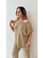 Salaş Kırçıllı Triko Takım Camel 4