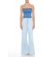 Straplez Yaka Denim Bluz 8