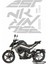 Cf Moto 250 Nk Sticker Seti Beyaz 1