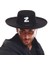 Z Logolu Yetişkin Boy Bağcıklı Zorro Şapkası 1