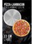 Lahmacun Pizza Pide Pişirme Tepsisi 22 cm 2 Li Set 1