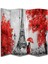 Mimari Temalı Özel Tasarım Paravan Room Divider 180 x 200 cm 1