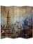 Manzara Temalı Özel Tasarım Paravan Room Divider 180 x 200 cm 1