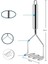 Pratik 26 cm Lüks Paslanmaz Metal Patates Ezici - Patates Ezici Püre Yapıcı 2