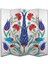 Motifli Özel Tasarım Paravan Room Divider 180 x 200 cm 1