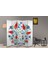Motifli Özel Tasarım Paravan Room Divider 180 x 200 cm 2