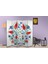 Motifli Özel Tasarım Paravan Room Divider 180 x 200 cm 3