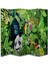 Hayvan Temalı Özel Tasarım Paravan Room Divider 180 x 200 cm 1