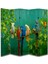 Kuş Temalı Özel Tasarım Paravan Room Divider 180 x 200 cm 1