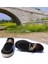 Yeti Leather Espadril Deri Günlük Erkek Ayakkabısı Bağcıklı Siyah 4