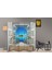 Manzara Temalı Özel Tasarım Paravan Room Divider 180 x 200 cm 3