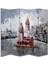 Şehir Temalı Özel Tasarım Paravan Room Divider 180 x 200 cm 1