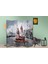 Şehir Temalı Özel Tasarım Paravan Room Divider 180 x 200 cm 3