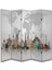 Coğrafya Temalı Özel Tasarım Paravan Room Divider 180 x 200 cm 1
