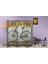 Retro Temalı Özel Tasarım Paravan Room Divider 180 x 200 cm 3