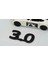 3.0 Bagaj Siyah Yazı Logo 2001 2010 Jaguar Ile Uyumlu 4
