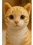 Gerçek Görünümlü Sesli Miyavlayan Peluş Kedi | 35 cm Ayakta Oyuncak Tekir| Peluş Oyuncak 2