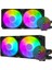 Dfdark Flash Df 240MM Siyah Sıvı Su Işlemci (Cpu) Soğutucu DC240 / Intel Lga 1700 - Am4, Am5 Soket Desteklı 2