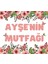 Mutfak Tezgah Arkası Kişiye Özel Isim Baskılı Suya Dayanıklı Kaplama Folyosu 60 x 54 1