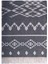 Kilim Pamuk Peştamal Siyah 90X160 1