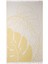 Monstera Pamuk Peştamal Sarı 90X160 2
