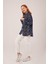 Eskitme Görünümlü Denim Mavi Gömlek 4