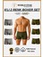 6'lı Düz Renk Erkek Boxer – Gri & Haki – Pamuklu ve Likralı 1