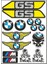 A4 Sticker 052 Tek Paket Çoklu Sticker 1