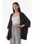Basic Bürümcük Kumaş Şal Yaka Kimono 1