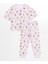 Bisiklet Yaka Kız Çocuk Pijama Takımı (S5) 1