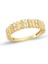 14 Ayar Altın Minimal Baget Parıltı Yüzük 1
