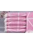 Peştemal Fuşya Banyo Peştemali 100X175 cm Pamuk Peştemal Fouta Peştemal 1