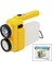 3in 13W+COB LED+360°SMDEL Feneri USB Şarj Powerbank 1500LM Işık Ayarı Gün Işık - Beyaz Metal ASKI+B42 PT-8439 (2818) 1