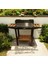 Tekerlekli Mangal, Ahşap Sehpalı/Raflı Barbekü S Model 1