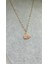 Çelik 316 L Kararmaz Zirkon Taşlı 45+5 cm Gold Zincir Kuğu Lu Kadın Çelik Kolye 4