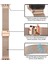 Buckle Milano Çelik Kordon, Apple Watch Series SE/10/9/8/7/6/5/4/3 46mm/45mm/44mm/42mm ile Uyumlu, Rose Gold 3