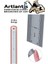 Çelik Cetvel 30 cm Inç Ölçülü 2 Adet Paslanmaz Çelik Metal Çetvel 30 Santimetre Düz Kenar Kolay Çizimler Için 3