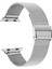 Buckle Milano Çelik Kordon, Apple Watch Series SE/10/9/8/7/6/5/4/3 42mm/41mm/40mm/38mm ile Uyumlu, Gümüş 2
