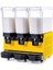 Klasik Triple Karıştırıcılı Soğuk İçecek Dispenseri 20+20+20 Litre Sarı 1