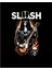Slash Guitarist Skull Logo Siyah Büyük Sırt Patch Yama 1
