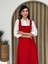 Neapolitan Askılı Elbise 1